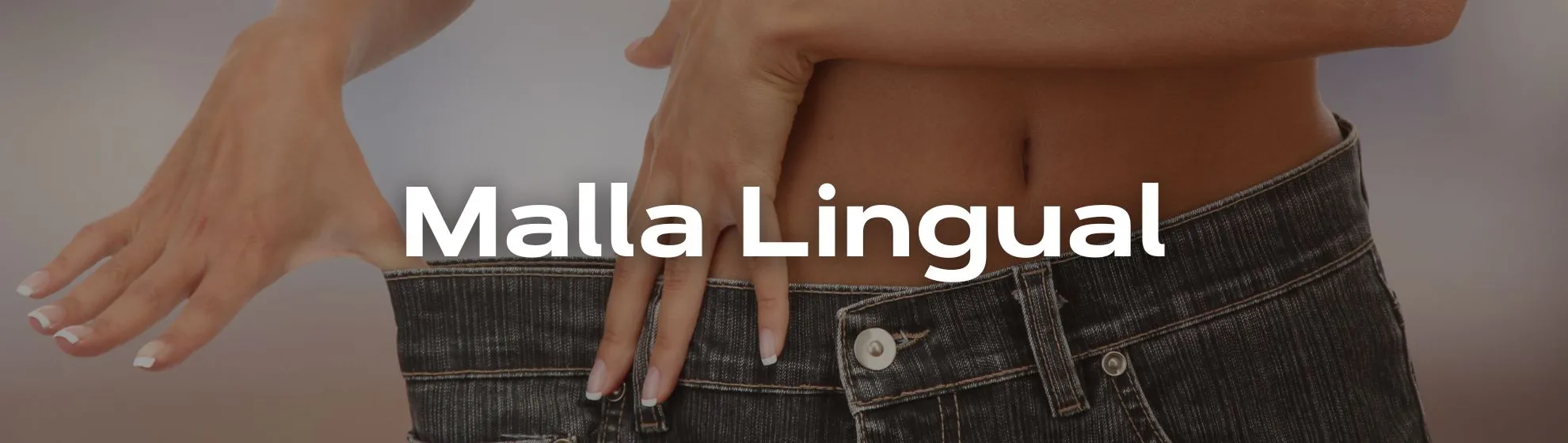 Banner desktop de malla lingual en Clínica La Parva